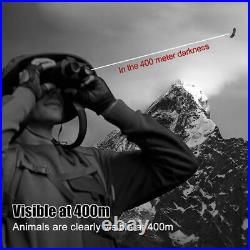 Digital 8X Zoom Night Vision Goggles Head Mounted Binoculars HD Infrared Hunting