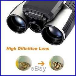 Digital Camera Binoculars Day/Night Vision 12x32 HD USB Hunting Camp Telescope