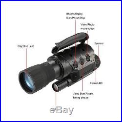 Digital IR Night Vision Device 6X50 Zoom HD Telescope American Monocular US R4A4