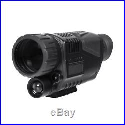 Digital Infrared Night Vision 5X40 Monocular Hunting Video Telescope Scope BU X1
