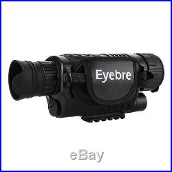 Digital Infrared Night Vision 5X40 Monocular Hunting Video Telescope Scope US