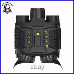 Digital Infrared Night Vision Binoculars 4K 3D Head Mounted Goggles 8X Zoom 300M
