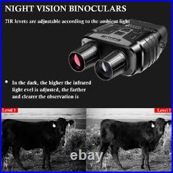 Digital Infrared Night Vision Hunting Telescope Binocular Photo Video Recorder