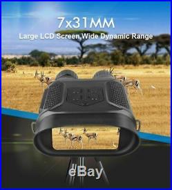 Digital NV400B Infrared HD Night Vision Hunting Binocular Video Scope Camer V6M9