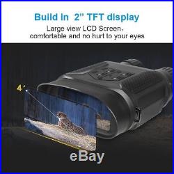 Digital Night Vision Binocular for Hunting 7x31 with 2 inch TFT LCD HD Infrared