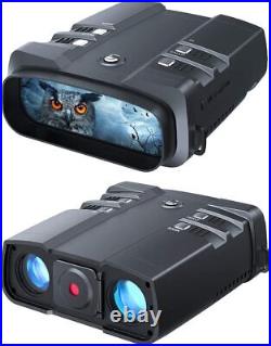Digital Night Vision Binoculars 1080p FHD 1640ft Viewing Range Superior 5W 64GB