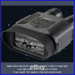 Digital Night Vision Binoculars 7x31 Infrared Scopes Hunting Monocular IR 1300ft