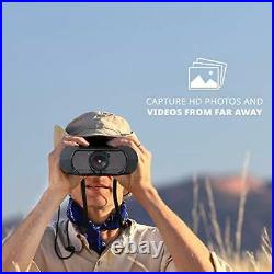 Digital Night Vision Binoculars Capture Hd Photos Videos See Clear In 100% Total