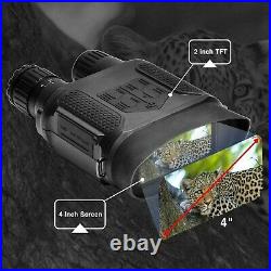 Digital Night Vision Binoculars For Complete Darkness-infrared Goggles Spying