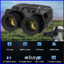 Digital Night Vision Binoculars GTMedia N4 1080P Video 10MP Camera 5X Zoom 300m