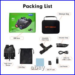 Digital Night Vision Binoculars GTMedia N4 1080P Video 10MP Camera 5X Zoom 300m