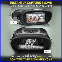 Digital Night Vision Binoculars NV400B 7X31 Infared Digital Hunting 2.0 LCD