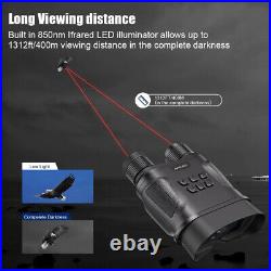 Digital Night Vision Binoculars Video Recording HD Infrared Hunting Telescope