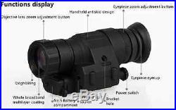 Digital Night Vision Device Helmet HD Telescope American Monocular