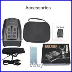 Digital Night Vision Goggles Binoculars 8x Zoom Infrared Scope Video IR Camera