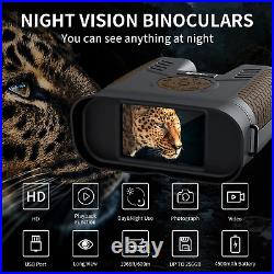 Digital Night Vision Goggles Rechargeable 1968 ft/600m Viewing Range, Full for