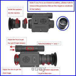 Digital Night Vision Hunting Scopes IR Camera Record Head Mount Sight 940nm Digital Night Vision Hunting Scopes IR Camera Record Head Mount Sight 940nm