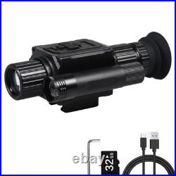 Digital Night Vision Monocular HD 1080P Infrared Night Vision Scope with 5X A