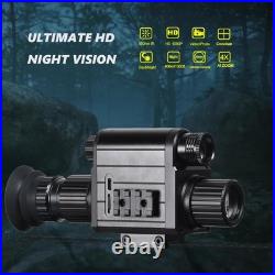 Digital Night Vision Monocular, IR Illuminator 850nm Night Vision Rifle Scope