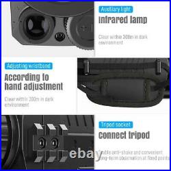 Digital Night Vision Monocular Optical Glass Rechargeable 5x-8x Zoom Telescope