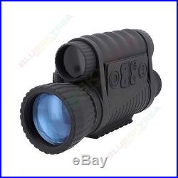 Digital Night Vision Monocular Scope 6X50 Optical Zoom 350m Range Photos/Video