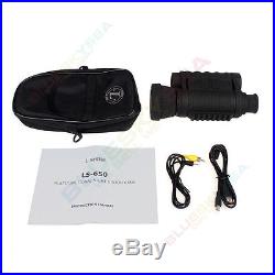 Digital Night Vision Monocular Scope 6X50 Optical Zoom 350m Range Photos/Video