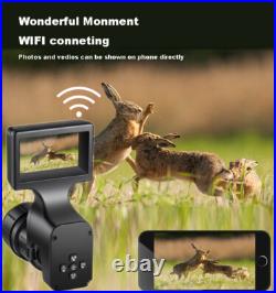 Digital Night Vision Rifle Scope 5W WiFi Hunting Monocular Camera with 850nm IR Digital Night Vision Rifle Scope 5W WiFi Hunting Monocular Camera with 850nm IR