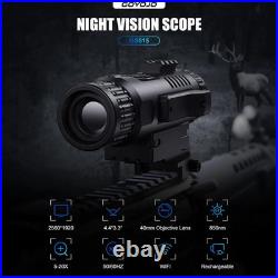 Digital Night Vision Scope 2560x1920 HD 5-20X Hunting Telescope Infrared Camera Digital Night Vision Scope 2560x1920 HD 5-20X Hunting Telescope Infrared Camera