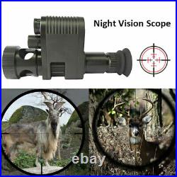 Digital Night Vision Sight Scope Monocular IR Camera HD 720P Photo Video Hunting