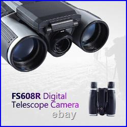 Digital Zoom 12X Magnification Binocular 1080P HD Video Camera Hunting Telescope
