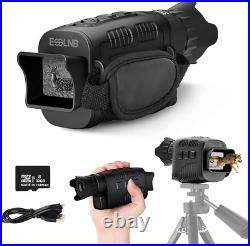 ESSLNB Night Vision Monocular 4X Infrared 960P with 32G TF Card