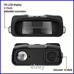 FHD300 1-3x Digital Zoom Night Vision Binoculars Infrared Camera 1080P +64G Card
