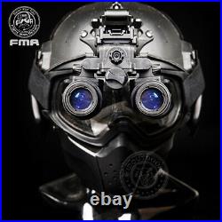 FMA Night Vision Dummy Model Helmet PVS31 No function Binocular Version A Black