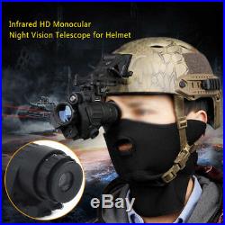 Fashion 2018 Waterproof IR HD Monocular Night Vision Helmet Telescope Hunting