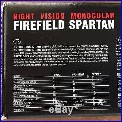 Firefield Spartan Night Vision Monocular 4 x 50 (FF24127)