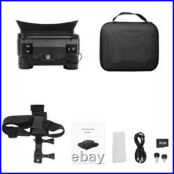 G1 Helmet Night Vision Binocular 1080P 4.5X Zoom 940nm IR Head Mount NV Goggles