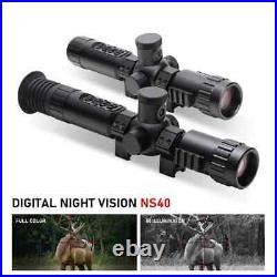 GOYOJO Night Vision Riflescope 7-19X Hunt Monocular Infrared Digital Sight GYJ40