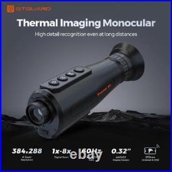 GTGUARD Ai 384x288 Thermal Monocular 15mm 60Hz Lens Night Vision Hunting Scope