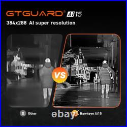 GTGUARD Ai 384x288 Thermal Monocular 15mm 60Hz Lens Night Vision Hunting Scope