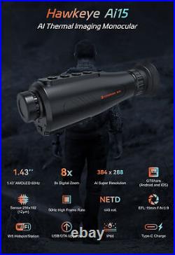 GTMEDIA Thermal Imaging Monocular with 5 Heat Vision for Hunting 8X Digital Zoom