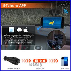 GTMIEDIA Handheld Thermal Monocular Hunting Night Vision Thermal 384X288 (50Hz)