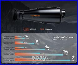 GTMIEDIA Handheld Thermal Monocular Hunting Night Vision Thermal 384X288 (50Hz)