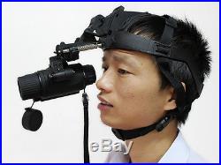 Gen1eXact BE-55 1X24 Night Vision IR Goggle Monocular+Hand Free Head Mount Kit