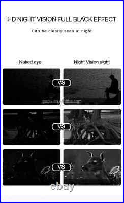 Gen 2 IR Night Vision Binoculars 4X Zoom Tactical Hunting Goggles Video Camera