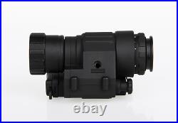HD 2X20 PVS-14 Binoculars Monocular IR Waterproof Hunting Black