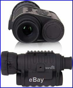 HD 6x50mm 1150 ft Digital Night Vision Infrared Monocular Camera Black (WG-50)