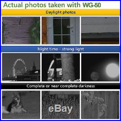 HD 720P 5MP WG-50 IR Infrared Night Vision Monocular Telescope 6X50 Camera A01 G