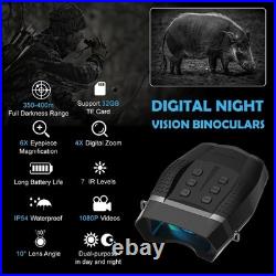HD Digital 4X Zoom 600m Night Vision Infrared Hunting Binoculars Scope IR Camera