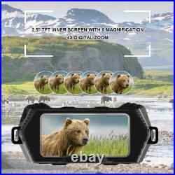 HD Digital 4X Zoom 600m Night Vision Infrared Hunting Binoculars Scope IR Camera