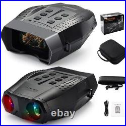 HD Digital 4X Zoom Night Vision Infrared Hunting Binoculars Scope WithCamera Video